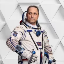 Космонавт Антон Шкаплеров