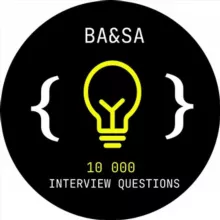 BA & SA | 10000 Interview questions