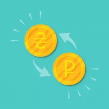 Обмен валют Гривны Украина рубль