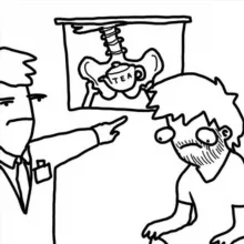 Светящийся Рентгенолог (рентгенология/радиология/медицина)