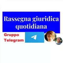Rassegna giuridica quotidiana