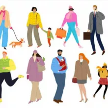 люди и одежда