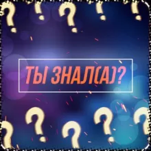 ТЫ ЗНАЛ(А)❓