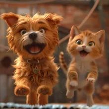 Коти і Собаки | Кумедні пухнастики 🇺🇦