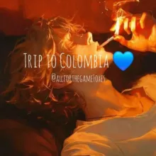 Поездка в Колумбию💙 всё ради игры
