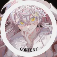 Стикеры, Арты, Боты, « Привет, Шарлотта! »