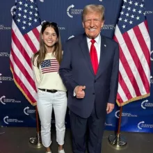 Kai Trump Golfer