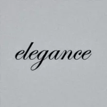 Elegance is you