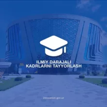Ilmiy darajali kadrlarni tayyorlash