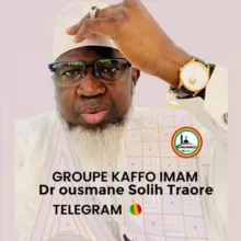 1⃣KAFFO IMAM DR SOLIH TRAORE