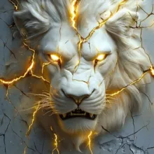 ●T● Lion White Potus____🔔