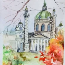 Афиша Вена. Австрия.