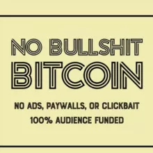 no bullshit bitcoin