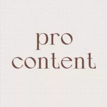 pro content | оформление инстаграм | стикеры для сторис