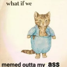 memes outta my ass