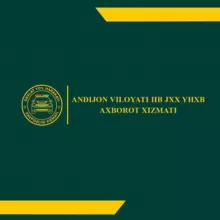 Andijon viloyati YHXB Axborot xizmati | Rasmiy kanal
