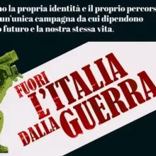 Campagna FUORI L’ITALIA DALLA GUERRA
