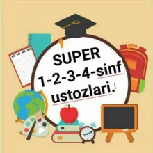Super 1-2-3-4- sinf Ustozlari
