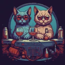 Пекельна радіологія, котики&вінішко ☢️🐈‍⬛🍷