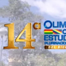 14a Olimpiada Cientifica Estudiantil Plurinacional Boliviana