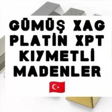Gümüş XAG & Platin XPT Kıymetli Madenler 🇹🇷