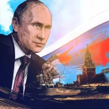 • За Путина •