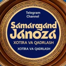 Жаноза Самарқанд Канал Samarkand Xotira va Qadrlash 🤲