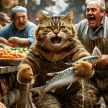 Котик в Крыму
