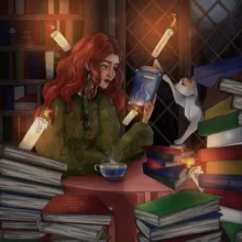 Лилит и книги 📖