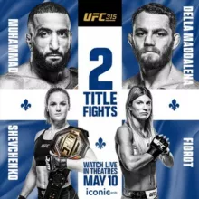 UFC 315 ПРЯМОЙ ЭФИР