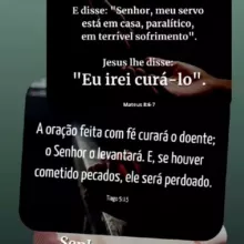 A cura vem de Deus