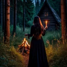 Волшебство лесной тропы ✨🃏🌲