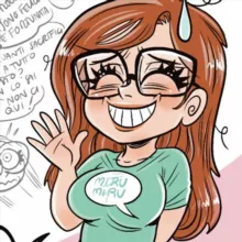 Elena Mirulla fumettista - non vi scrivo qui in privato! Attenti alle truffe, non vi chiederò mai soldi in prestito come favore.