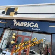 Fabrica🇹🇷 🇺🇿 boutique УЗБЕКИСТАН