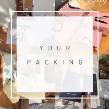 Your packing✨