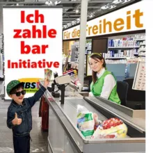 «Ich zahle bar» Initiative