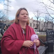 Вязаные носочки