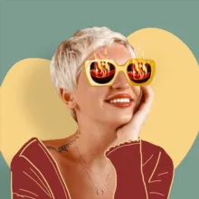 Софи вещает про Инстаграм