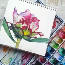 🌸 ЦВЕТОЧНЫЙ АРТ | Вдохновение для художников | Рисование 🌸